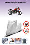 Gray Rear Bag Lock Incompatible with Ducati Multistrada V4 Compatible Motorcycle Tarpaulin, 4 Seasons