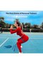 100% Latex Resistance Band (Extra Light) – Squat Pilates Fitness Loop Band, Leg & Hip Training - 3