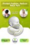 Orthopedic Spiral Neck Support Travel Pillow 100% Orthopedic Visko - 3