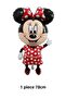 Minnie Mouse Themed Balloon Stand Set with Black Numbers for Age 6 Red Theme Mini Mouse Balloon Set - 3