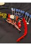 Educational Toy Traffic Signs, Cones, Oil Tank and Road Barriers Set - 7