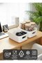4 Pcs Desktop Organizer White Color Plastic Basket Multi-Purpose Organizer - 8