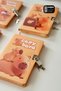 1Pc A5 Capybara Themed Hard Cover Locked Ruled Souvenir Scrapbook - 160 Pages - 5