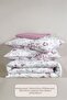 Rose Duvet Cover Set King Size Extra Large Digital Printed 100% Cotton Satin Lace (240X220 C - 5