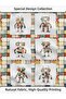 Patchwork Fabric Set – 100% Cotton Patterned Fabric Coupons for Sewing and Hobby - 2