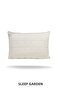 Arden Lana Wool Pillow Stylish Luxury Double Piped with Jute Linen Bag