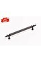 5-Piece Black Classic Handle 160 mm – Timeless & Strong Furniture Handle (Pack of 5) |   490/160/16 - 2