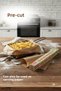 6 Pieces 10 Sheets Unbleached Natural Pre-Cut Oil-Proof Baking Paper - Oven & Air Fryer Paper - 3