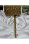 شريط لاصق مطرز بالذهب بعرض 1 سم - 2