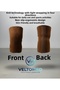 Camel Hair Wool Knee Pads Warm and Keeps Warm Supports Unisex Wearable Model 1 Pair L Size - 5