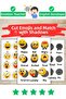 Cut Emojis and Match Their Shadows