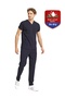 3X-Dry |   Scruble Suit Unisex - Indantren Doctor and Nurse Surgical Uniform Navy Blue