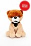 Caramel Plush Dog Toy – Soft Textured, Sitting Model, Children & Baby Gift - 5
