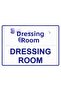 Locker Room Dressing Room Isg Warning Sign Pvc A4 21X30 cm