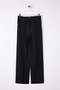 EXCLUSIVE Özel Koleksiyon Dökümlü Siyah Nervürlü Wide Leg/Geniş Paça Pantolon TWOAW26PL00118 - 5