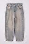 Mavi*001 Yüksek Bel Bagyy Fit %100 Pamuk Non-Stretch Büyük Beden Jeans TBBSS25CJ00000 - 5
