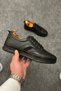 Black Daily Comfortable Walking Sneaker Oversized Lightweight Sports Shoes - 5