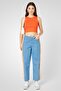 Women Regular Fit Textured Non Stretchable Jeans, Blue - 2