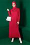 فستان تريكو أساسي مكشوف الظهر 43131