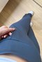 Loose Crop Trousers with Smoked Corsage Belt - 8