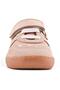 Bob Genuine Leather Powder Glitter Barefoot Velcro Elastic Baby Sneaker Shoes - 4