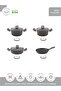 Germanitium 7 Pcs Granit Set - 3