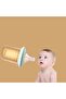 3-in-1 Baby Feeding Bottle, Baby Safe Silicone Milk Bottle with Mini Spoon Feeder for Rice Ce - 3