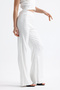 Wide leg sequin pants |   Pnt32440 white - 4