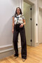 Original Pipe Leg Trousers - Brown - 4