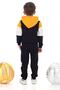 Strong Printed Hooded Boys Tracksuit Set - 3