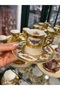 Esterhomedecor Set of Porcelain Coffee Cups for 6 People