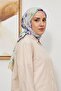 İpekhan Botanical Series Purple Cotton Viscose Shawl 3023-07 - 2