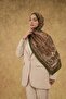 İpekhan Soft Shawl Green Cream 3052-19 - 3