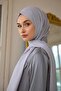 Summer Radiance Collection Silky Jacquard Shawl Lavender Gray 9017-17 - 3