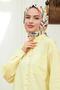 Spiral Cotton Viscose Shawl White - 2