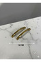 Yellow Metal Buckle - Antique Buckle 2 Pieces - 5