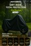 Pro Series 800D Oxford Cloth Maxi Scooter Motorcycle Cover Motorbike Cover Waterproof