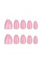 30 Pcs Press on Nails includes Glue, Nail File, Cuticle Pusher - 5