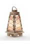 Candlestick Model Sailor's Lantern Salt Lamp Çankırı Rock Salt Gift Decorative Item - 2