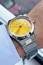 Function Kesme Glass Men's Wristwatch Waterproof Silver Color Steel Band Fre2049C1