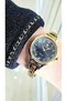 Rym-5036 32mm Women's Wristwatch - Numeral Detail - Gold - Stainless Steel Gold-Black