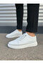 Jy0535 Prime Lace-Up Men's Sneaker Shoes - White - 8