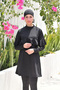 Full Hijab Long Sleeve Ruffled Pleated Flexible Burkini 4-Piece Set - 3