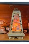 Candlestick Model Sailor's Lantern Salt Lamp Çankırı Rock Salt Gift Decorative Item - 5