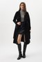 3095A Piece Detail Pocket Coat Black - 3