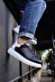 Estrella Premium Men's Sneaker Black White - 5
