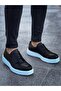 Classic Lace Premium Casual Men's Classic Shoes Black White - 2