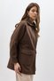 3102A Large Pocket Coat Brown - 2