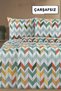 Seersucker 100% Cotton Double Duvet Cover Set Alessia - 3