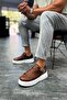 Sauerbergg high quality lace-up thick sole men's sneaker taba - 2